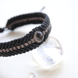 アイアゲートブレスレット＊8ｍｍ玉