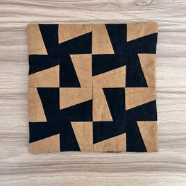 パッチワークのポットマット