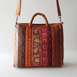 ORANGE FRANCE RIBBON 2WAY BAG [L]