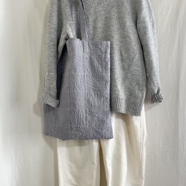 ビッグサイズショルダーバッグ✴︎パッチワーク✴︎コットン✴︎A3収納