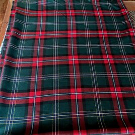 タータンチェック生地【Macrenium】