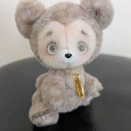 ハンドメイドぬいぐるみ☆Babyくまさん☆Clearアイ