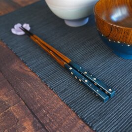 花咲くうるし箸～桜～２１ｃｍ