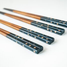 花咲くうるし箸～桜～２３ｃｍ