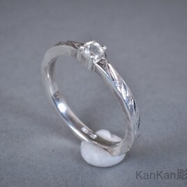 リューコガーネットのリング