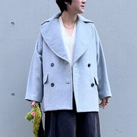 【1点物2026新作】秋冬春◎オーバーサイズダブルブレストブレザーショートジャケットコート26004GLF