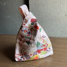 おはじき　帯リメイクハンドバッグ