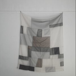 ポジャギ/永遠の布「バベル」103×128