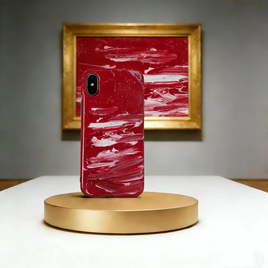 デコデン デコ電 手描き油絵スマホケース｜抽象アート・立体質感・iPhone galaxy 全機種対応