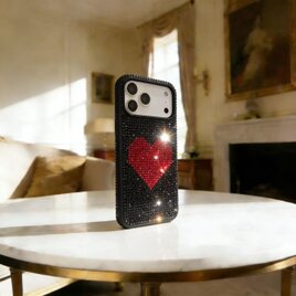 デコデン デコ電 ラインストーン スマホケース｜抽象アート・立体質感・iPhone galaxy 全機種対応