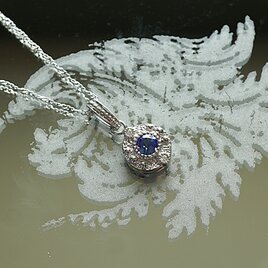 SV　タンザナイト　ペンダント＜ヘッドのみ＞