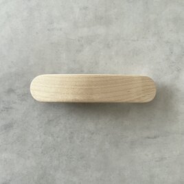 バネなしバレッタ メイプル Ｌ