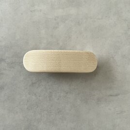 バネなしバレッタ メイプル S