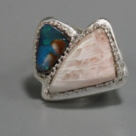 白い大地と紺碧の海