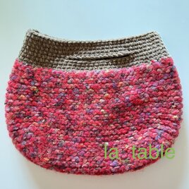 フェルティングバッグ「STRAWBERRY CANDY」