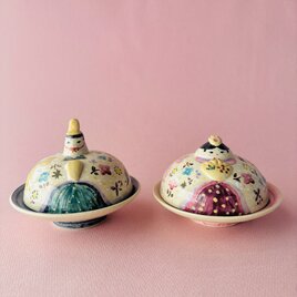 【お雛様　蔵王の森】ふたもの