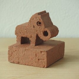 2026年 令和8年 干支　午　無釉はにわ色　十二支　