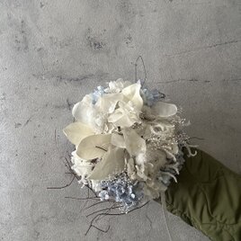 空色カラーのボリュームリース