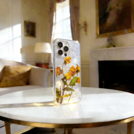 油絵風薔薇 クリアスマホケース おしゃれ韓国風 Galaxy Pixel iPhone 全機種対応