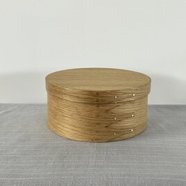 #3 ナラ　シェイカーボックス　ラウンド（円）