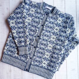 フェアアイルカーディガン　U