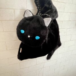 黒ネコのバッグ