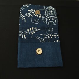 藍染めバッグ、袋　＃70