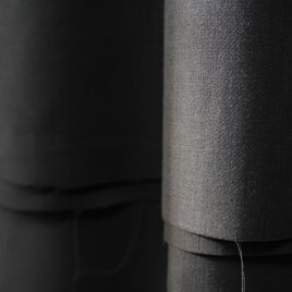 【尾州ウール100%】ワイドタック長袖シャツ