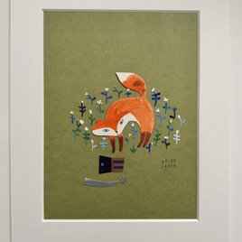 「次の扉へ」切り紙原画作品