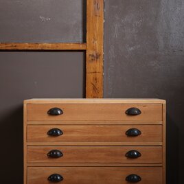 №118　木製チェスト　タンス　アンティーク家具　古道具　インテリア　小引き出し　55519