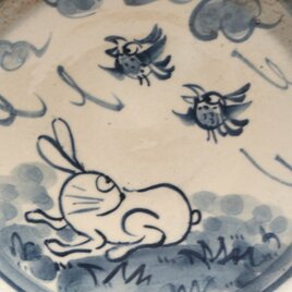 染付うさぎのお鉢⑦