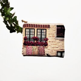 暗闇に咲く花たち　のポーチ（S）コスメ入れ　薬入れ　カード入れ