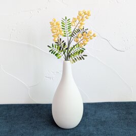 ミモザ・プレミアム【中】｜観葉植物のような春の造花、枯れないギフト