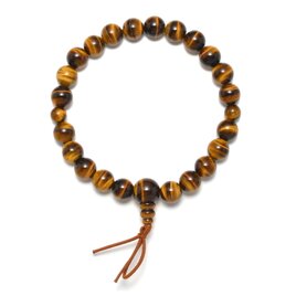 8mm 茶虎眼石 腕輪 UD14-brown