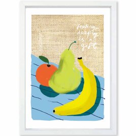 フルーツアイデンティティ　送料無料 　イラスト　A4〜A0　ポスター　アートポスター　アート/sei検索新着順　3980