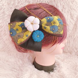 梅の花☆菊の花☆お祭り髪飾り☆成人式髪飾り☆卒業式髪飾り☆結婚式☆リボン☆袴ヘア☆振袖ヘア☆和装☆ヘッドドレス☆