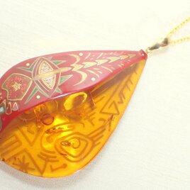 蒔絵ペンダント ”天地神”