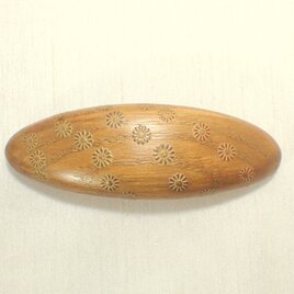 蒔絵バレッタ ”風花”