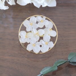 the lace  ラウンドブローチ （2カラー） #1297