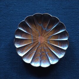 十六菊花文皿　(一皿）