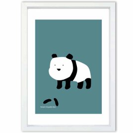 パンダの忘れもの　パンダ　送料無料 　あらゆるお部屋のポスター　ポスター　アートポスター　アート/sei検索新着順　3986