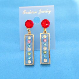 Luce ルビーのピアス