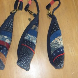 古布パッチ小銭入れ