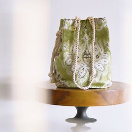 ベニス2wayポシェットマリンバッグ ピスタチオグリーン　フォーマルコーデ・着物・パーティ・ギフトにも◎