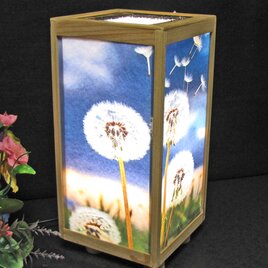 ◆『羽蜻蛉』華燭の宿り木／至福の灯かり・心温まるひと時／100-26／LED･桧枠造・ラミネート加工・軽量／