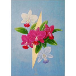 アートポスター　カトレア ワルケリアーナ