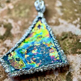 ローマングラスsilverペンダント