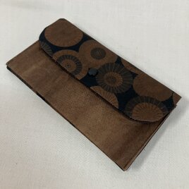 柿渋染め　長財布　26B6