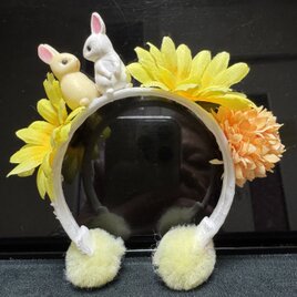 うさぎさんもおしゃれしよ(՞  ܸ. .ܸ՞)︎