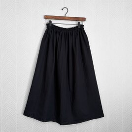 オーガニックWガーゼ◇ギャザースカート◇釜もみ仕立てでふっくら